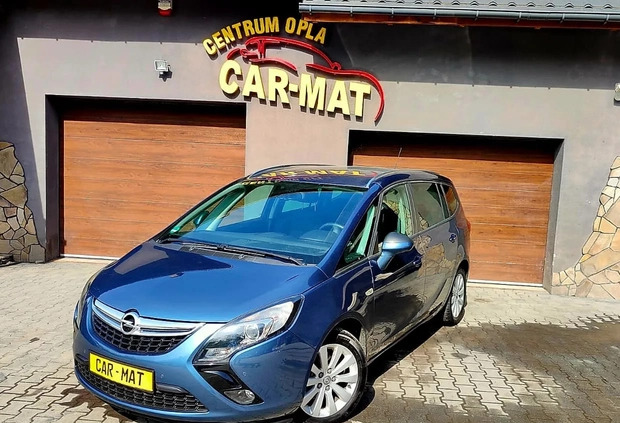Opel Zafira cena 39999 przebieg: 99400, rok produkcji 2013 z Kołobrzeg małe 92